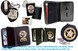 badge holder, leather wallet, neck chain badge holder, police wallet