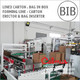lined carton forming line, bag in box foming line, carton erector, bag inserter