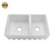 porcelain kitchen sink, porcelain apron sink, porcelain farmhouse sink