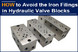 avoid iron fillings, hydraulic valve block, Hydraulic valve block manufacturers