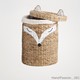 laundy basket, storage basket, fox basket, bear basket, animal basket