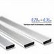 Hollow Glass Aluminum Strip