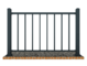 aluminum profile, aluminum profile fence, aluminum profile handrail