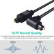 Toslink Optical Audio Cable, digital audio cable, Digital Toslink Optical Audio Cable