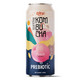 sparkling kombucha, peach kombucha, prebiotic drink, gut health, rita beverage, 500ml canned drink