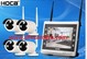 wireless CCTV camera kit,12inch LCD WIFI NVR kit,outdoor WIFI IP camera kit